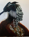 October-Only Completed Hand-Embellished Luxe Canvas Prints