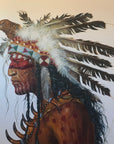 October-Only Completed Hand-Embellished Luxe Canvas Prints