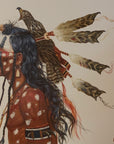 October-Only Completed Hand-Embellished Luxe Canvas Prints