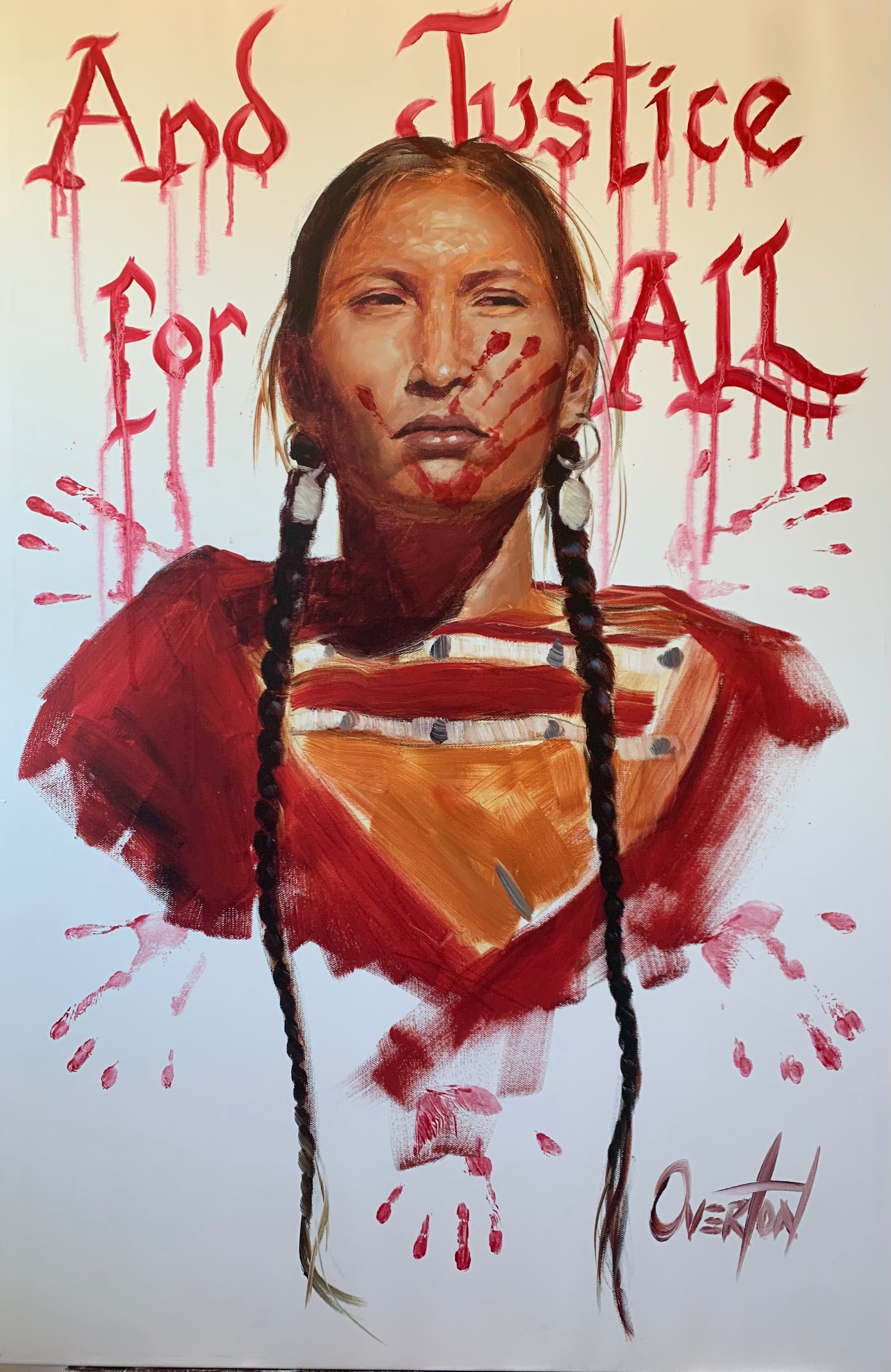 October-Only Completed Hand-Embellished Luxe Canvas Prints