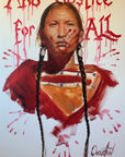 October-Only Completed Hand-Embellished Luxe Canvas Prints