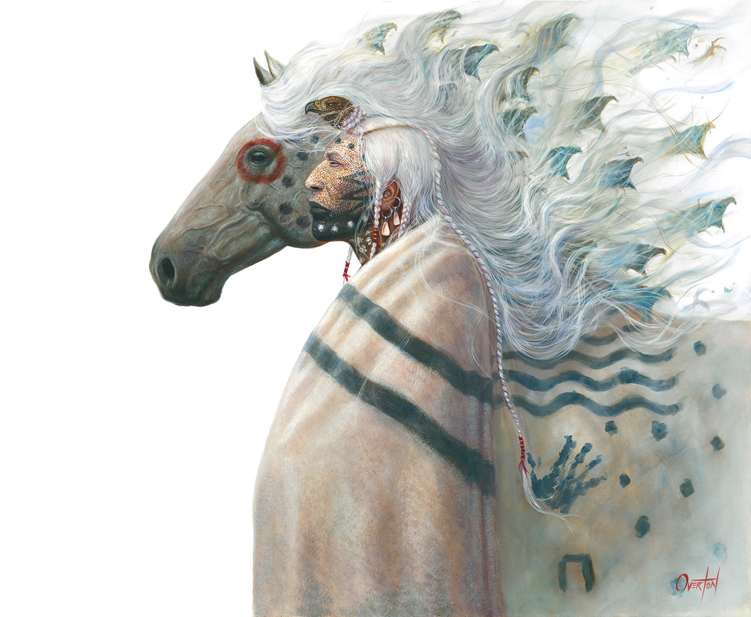 HOLY EAGLE | Luxe Collection Canvas Print