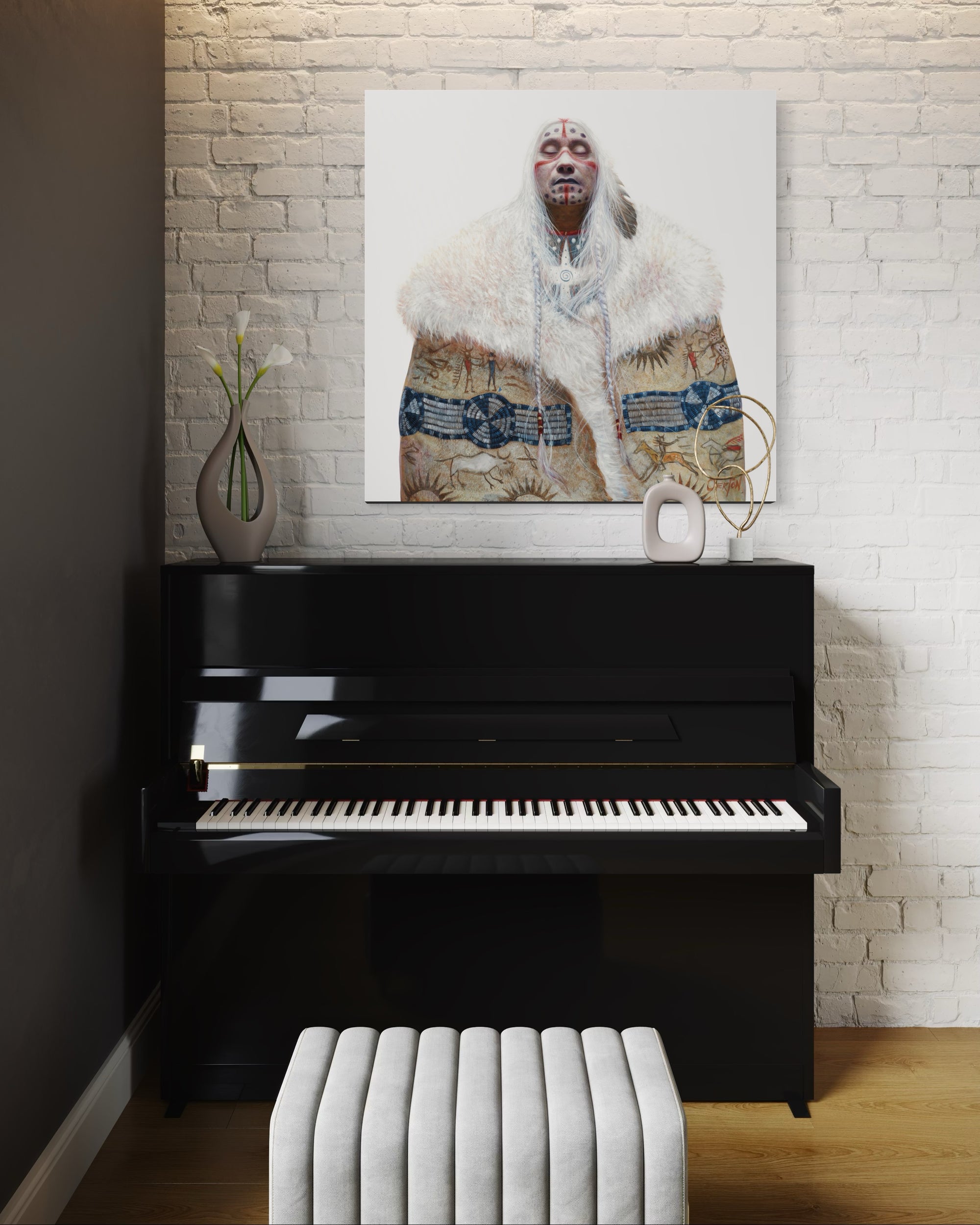 HOLY ROBE | Luxe Collection Canvas Print