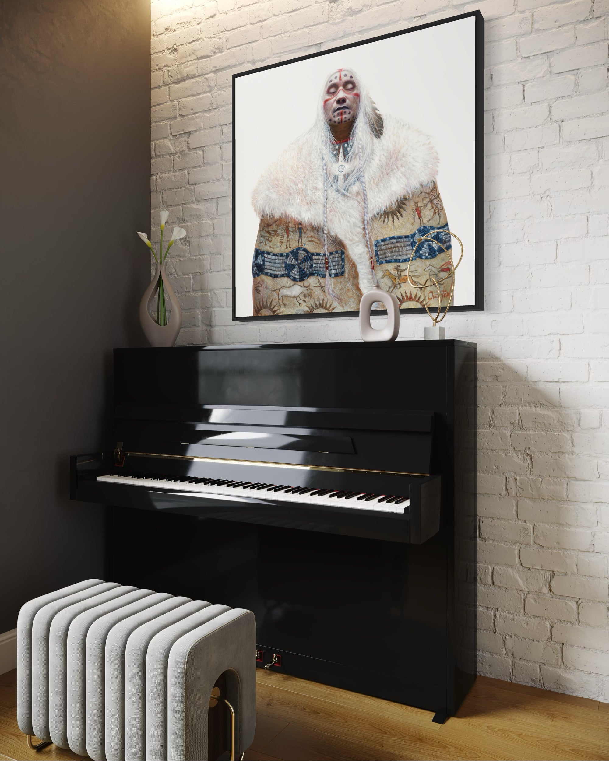 HOLY ROBE | Luxe Collection Canvas Print