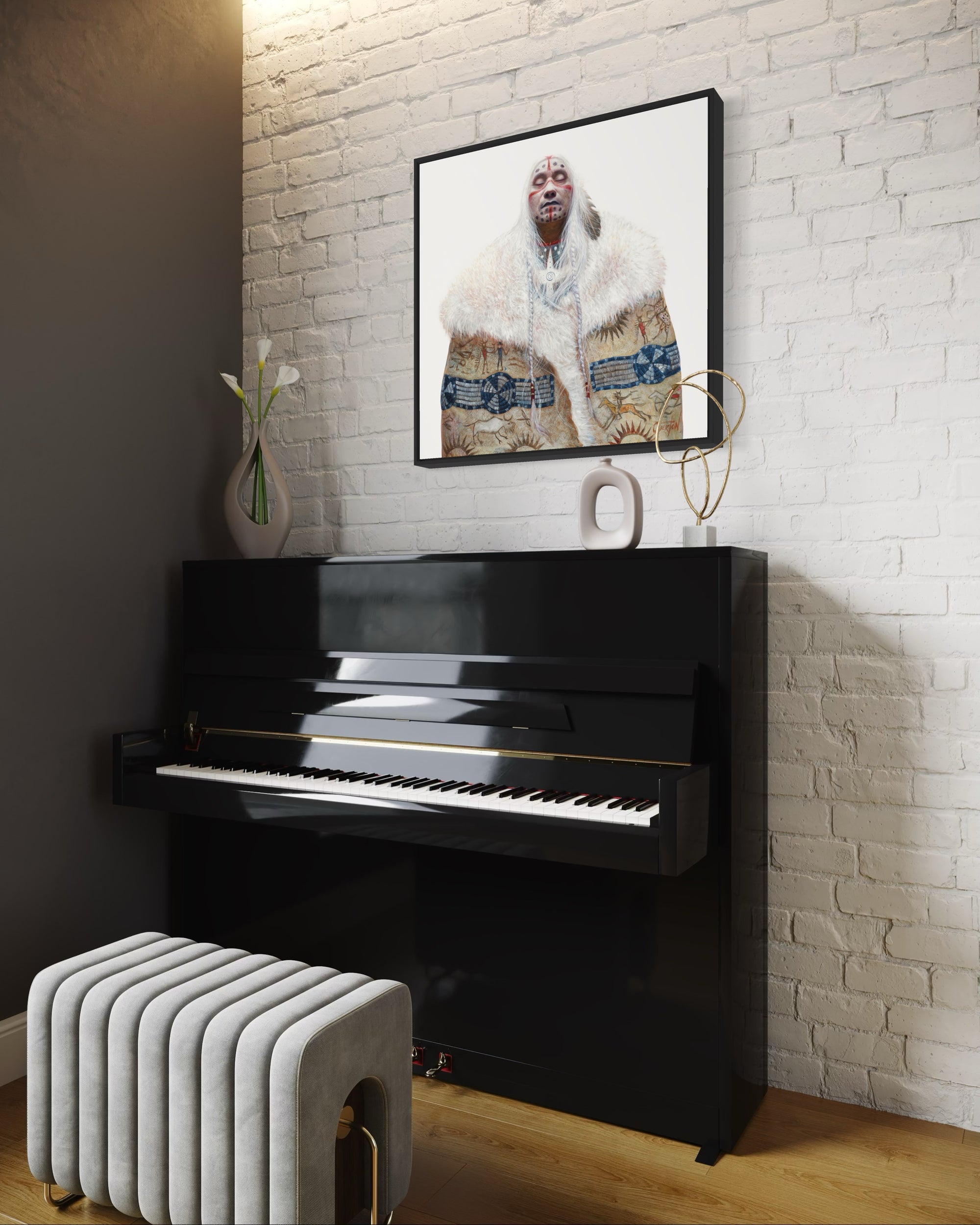 HOLY ROBE | Luxe Collection Canvas Print