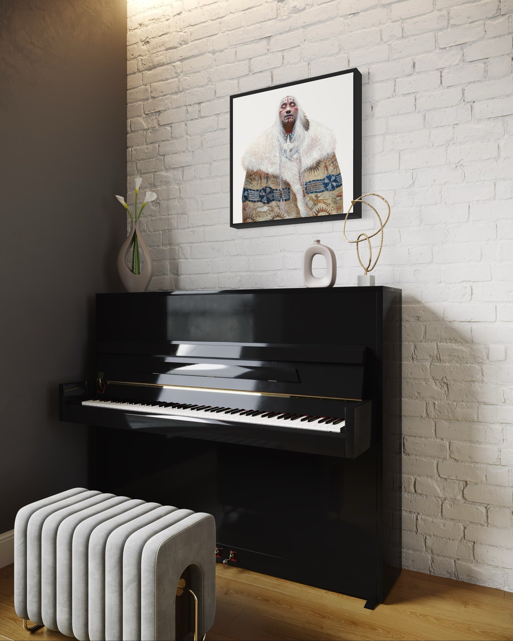 HOLY ROBE | Luxe Collection Canvas Print