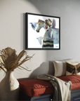 VOICE OF WHITE RAVEN AND THE MEDICINE HORSE | Luxe Collection Canvas Print