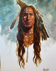 October-Only Completed Hand-Embellished Luxe Canvas Prints