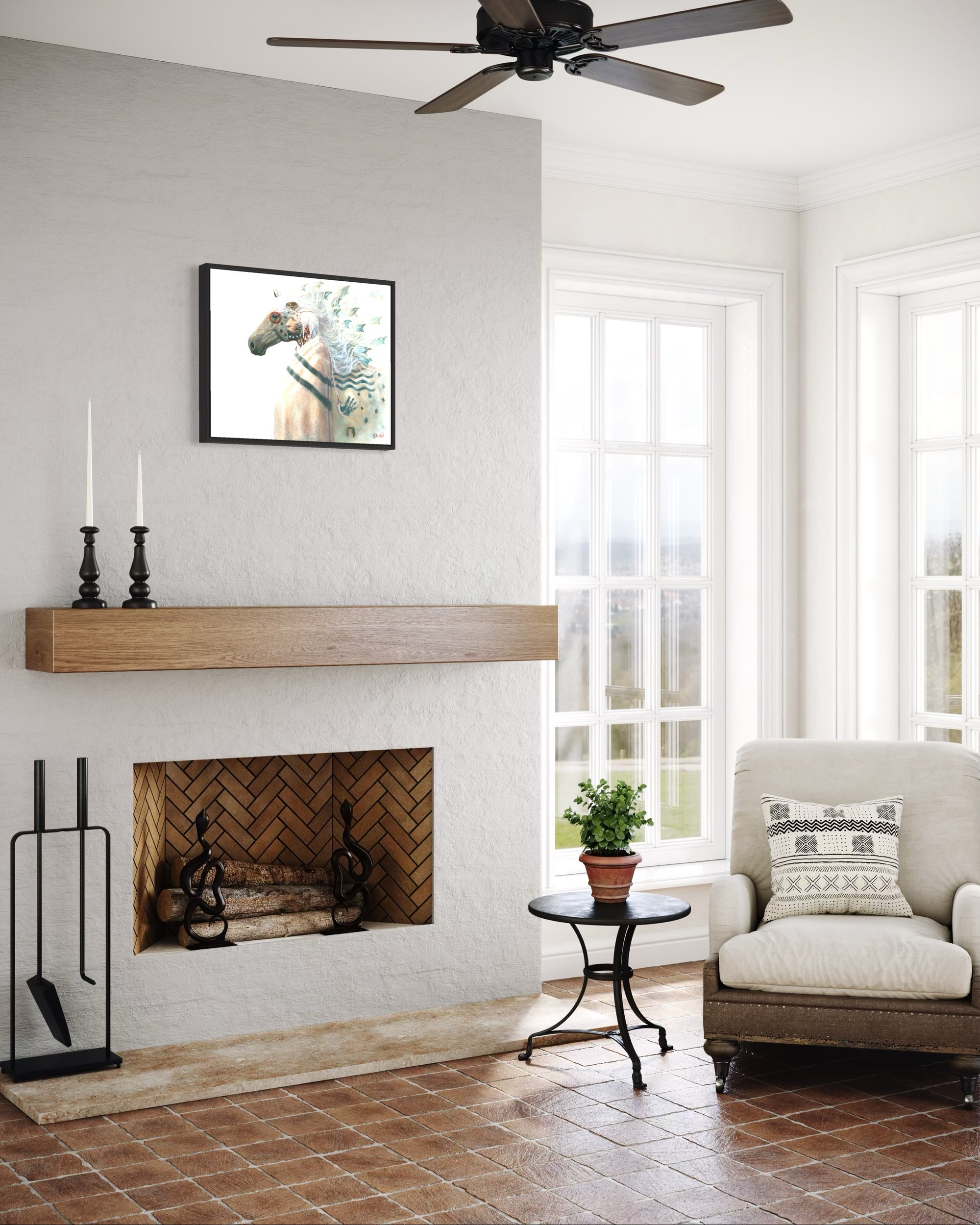 HOLY EAGLE | Luxe Collection Canvas Print