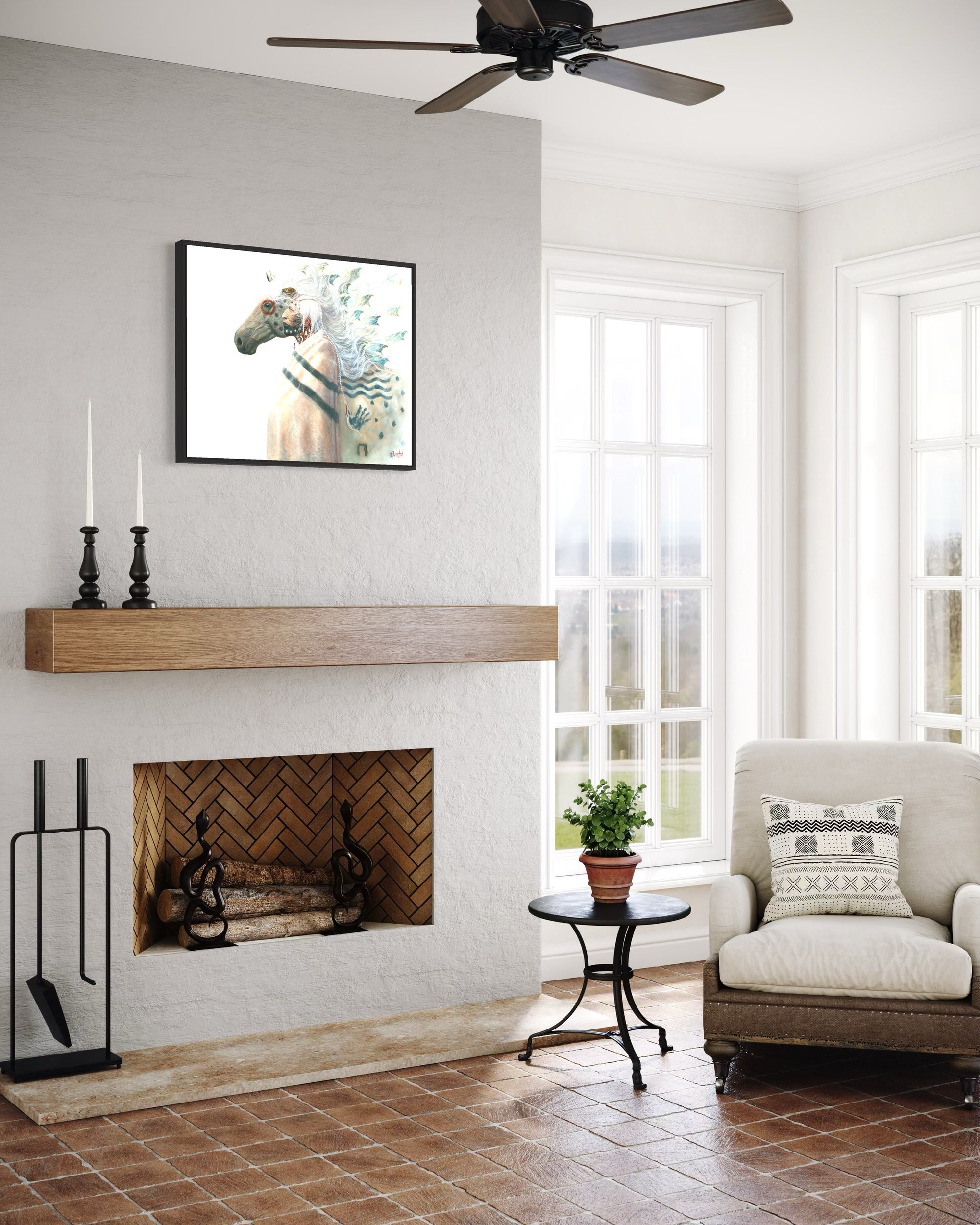 HOLY EAGLE | Luxe Collection Canvas Print