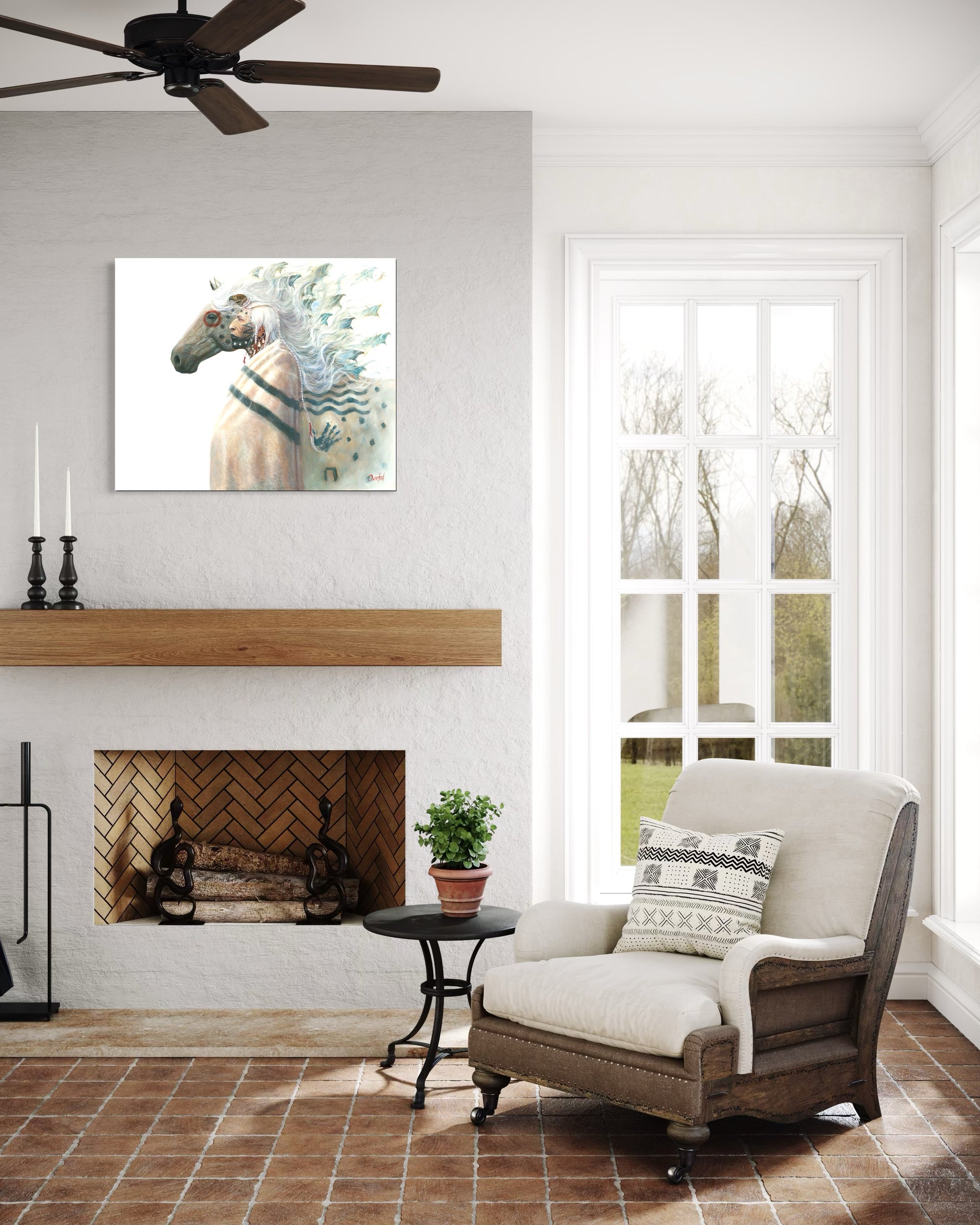 HOLY EAGLE | Luxe Collection Canvas Print