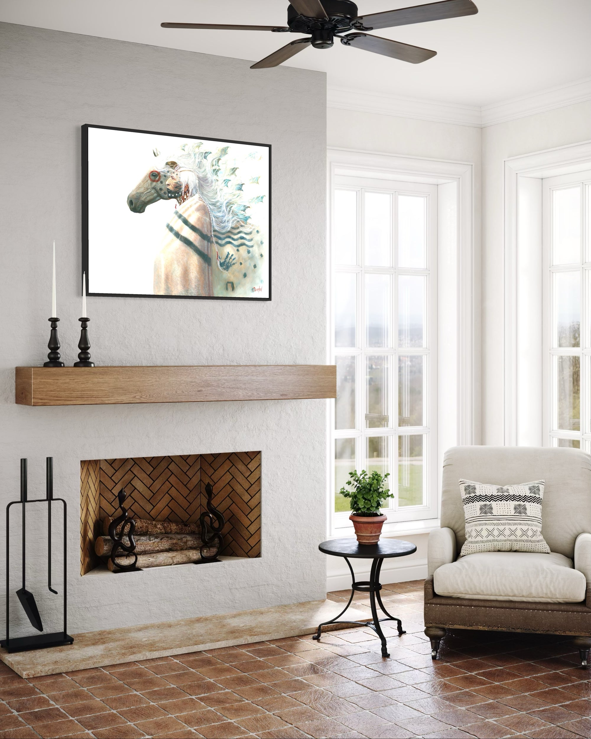 HOLY EAGLE | Luxe Collection Canvas Print