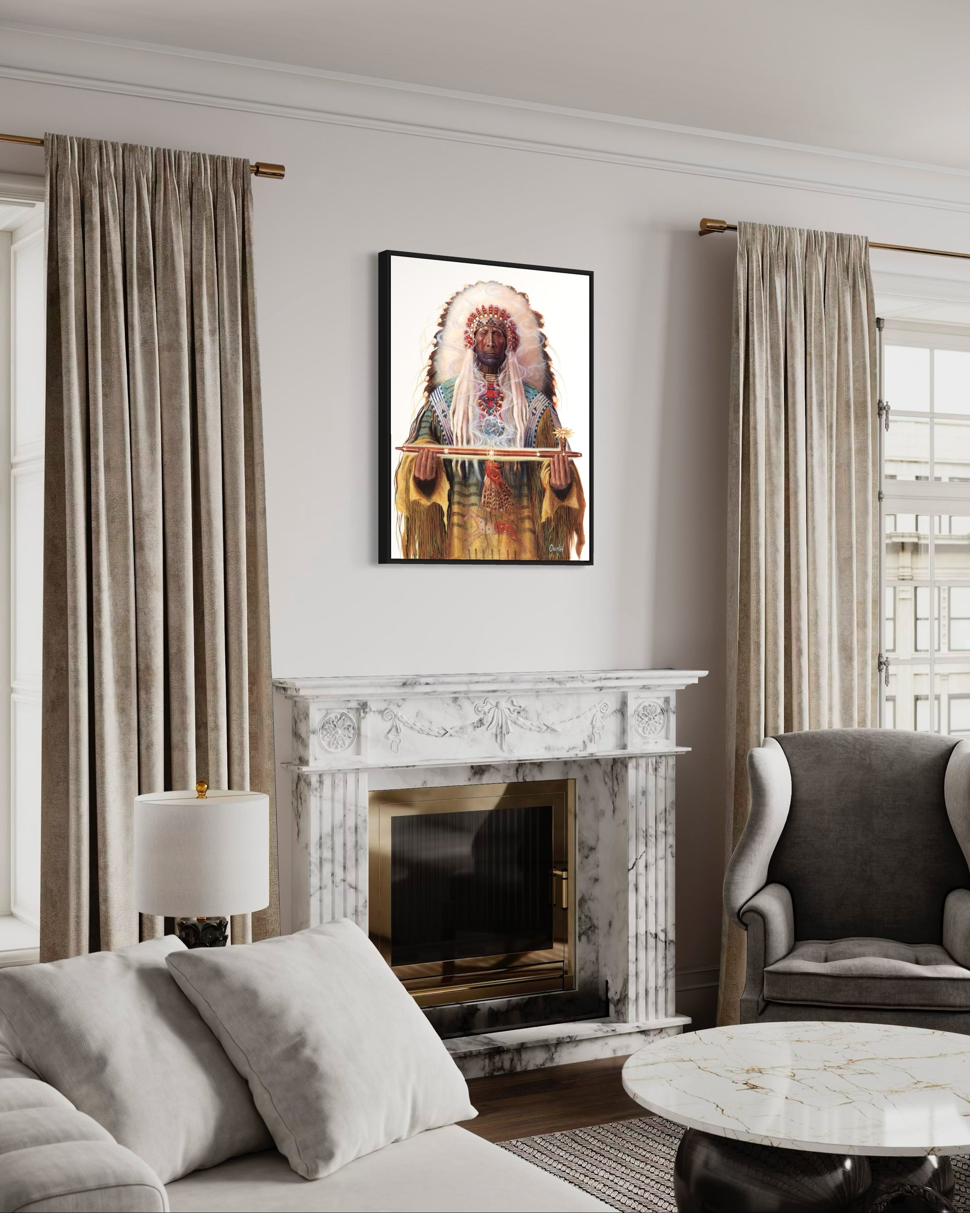 THE PEACEMAKER | Luxe Collection Canvas Print