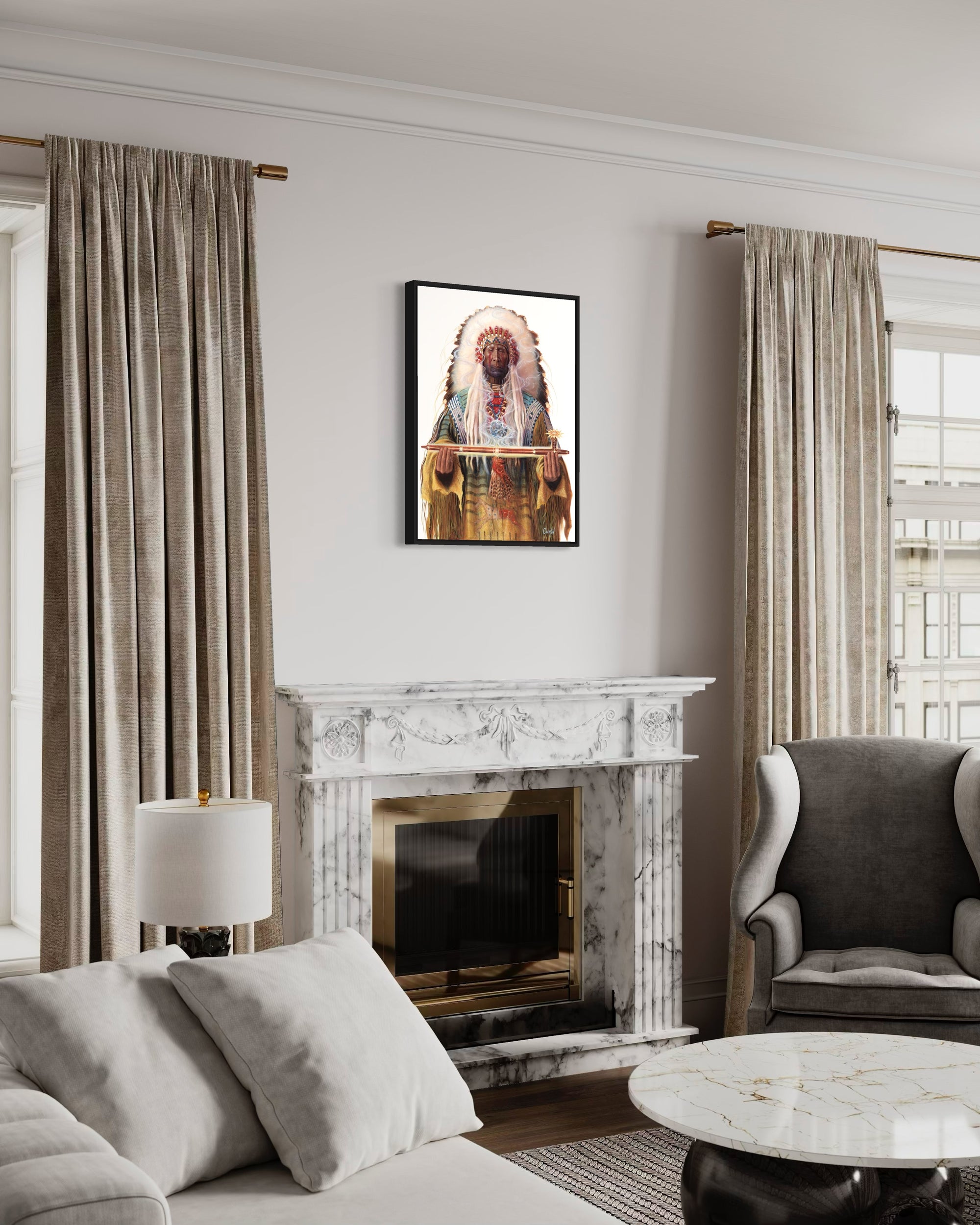THE PEACEMAKER | Luxe Collection Canvas Print