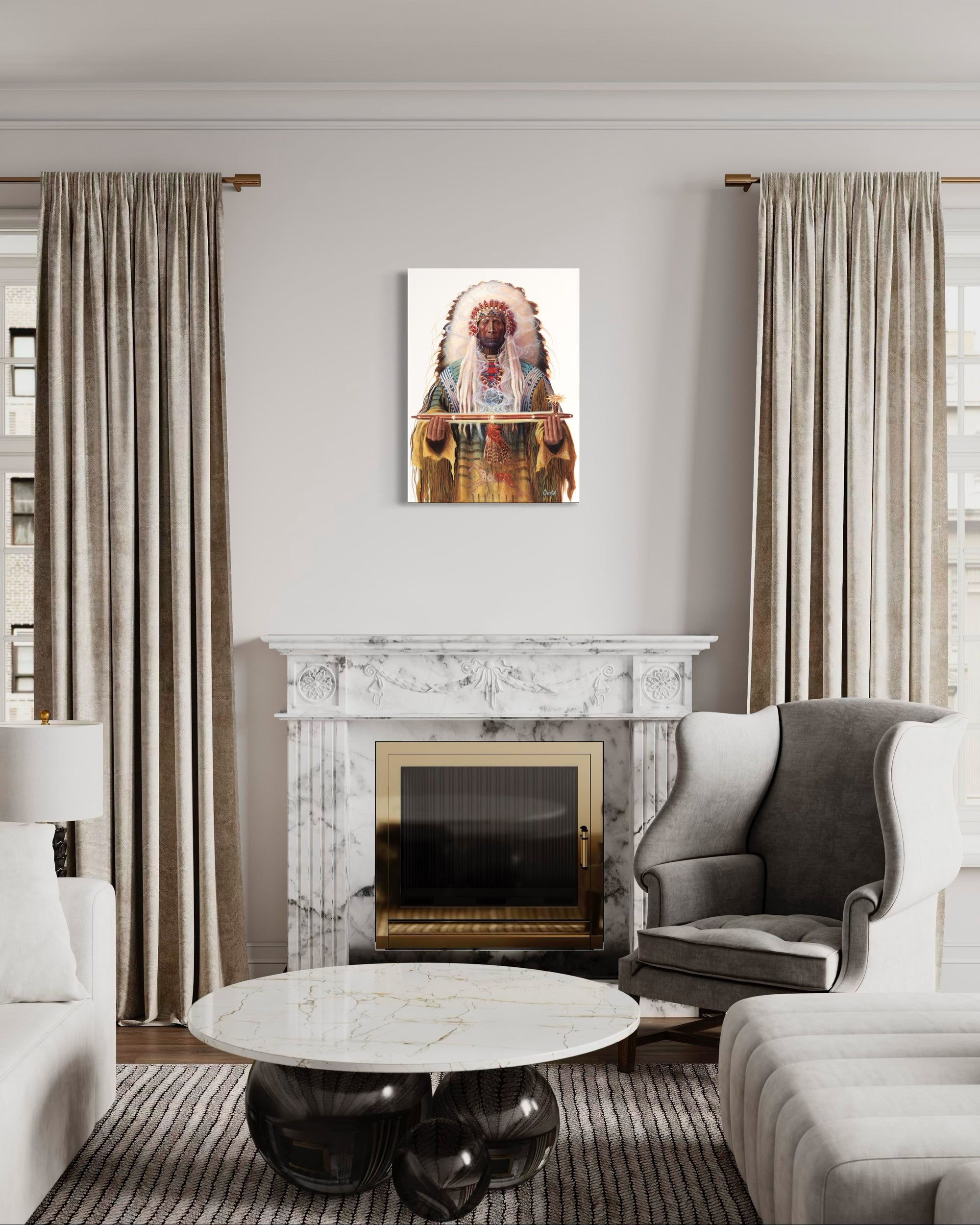 THE PEACEMAKER | Luxe Collection Canvas Print