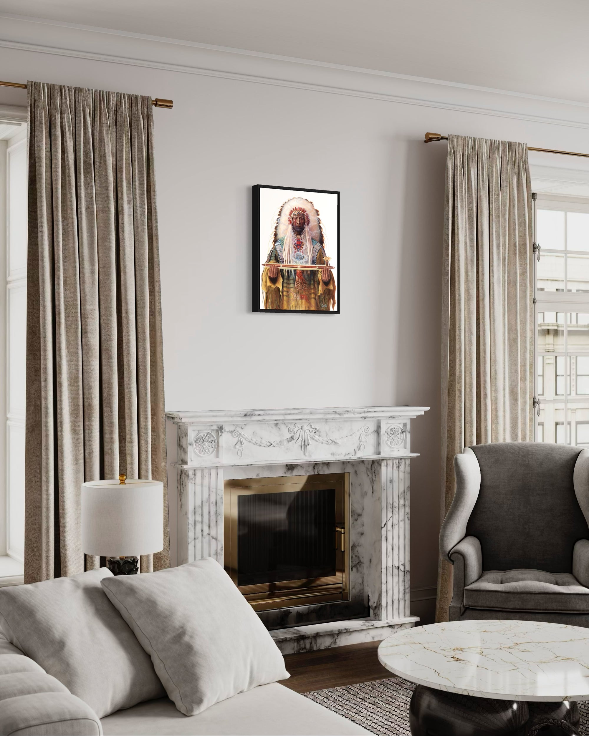 THE PEACEMAKER | Luxe Collection Canvas Print