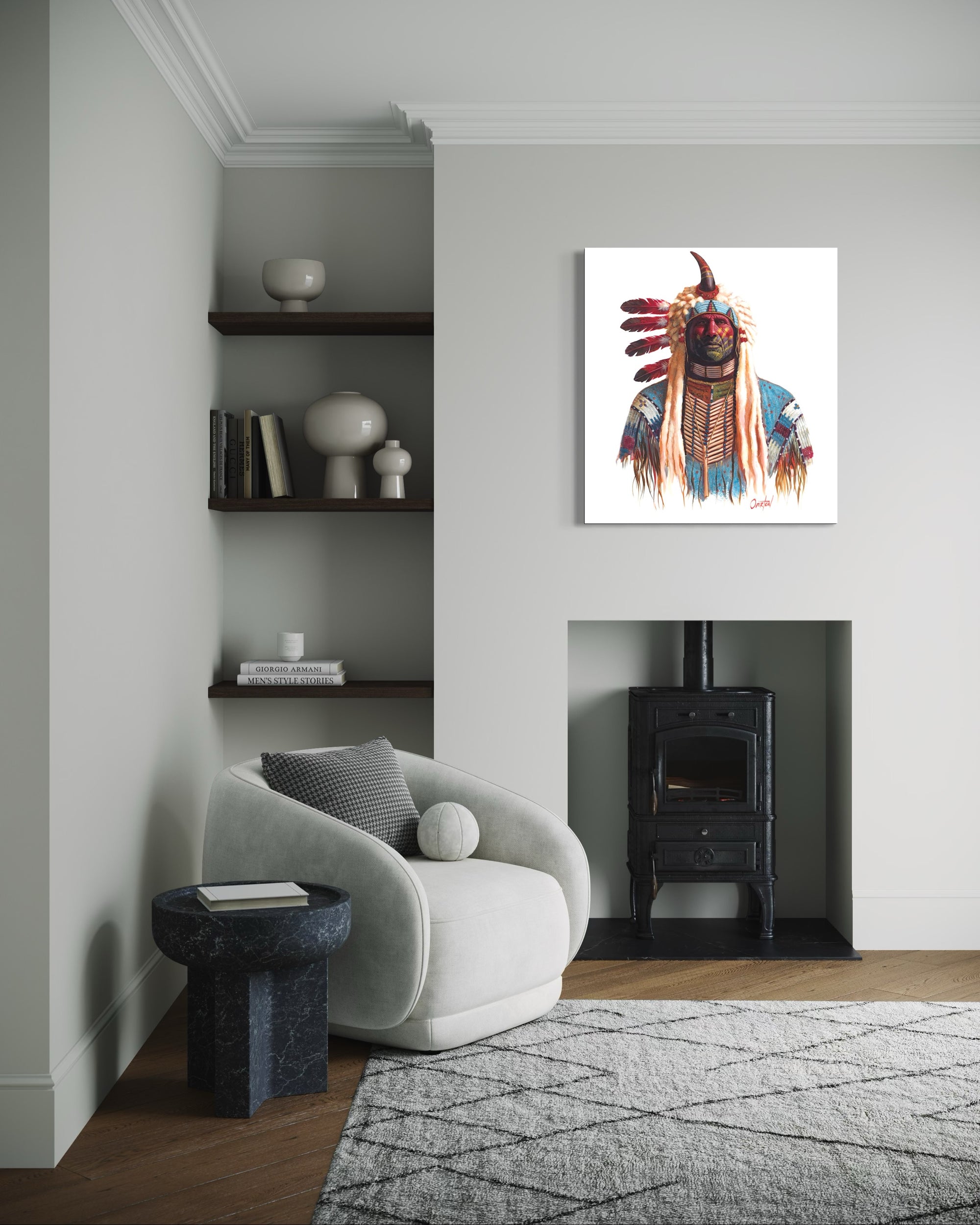 ROMAN NOSE II | Luxe Collection Canvas Print
