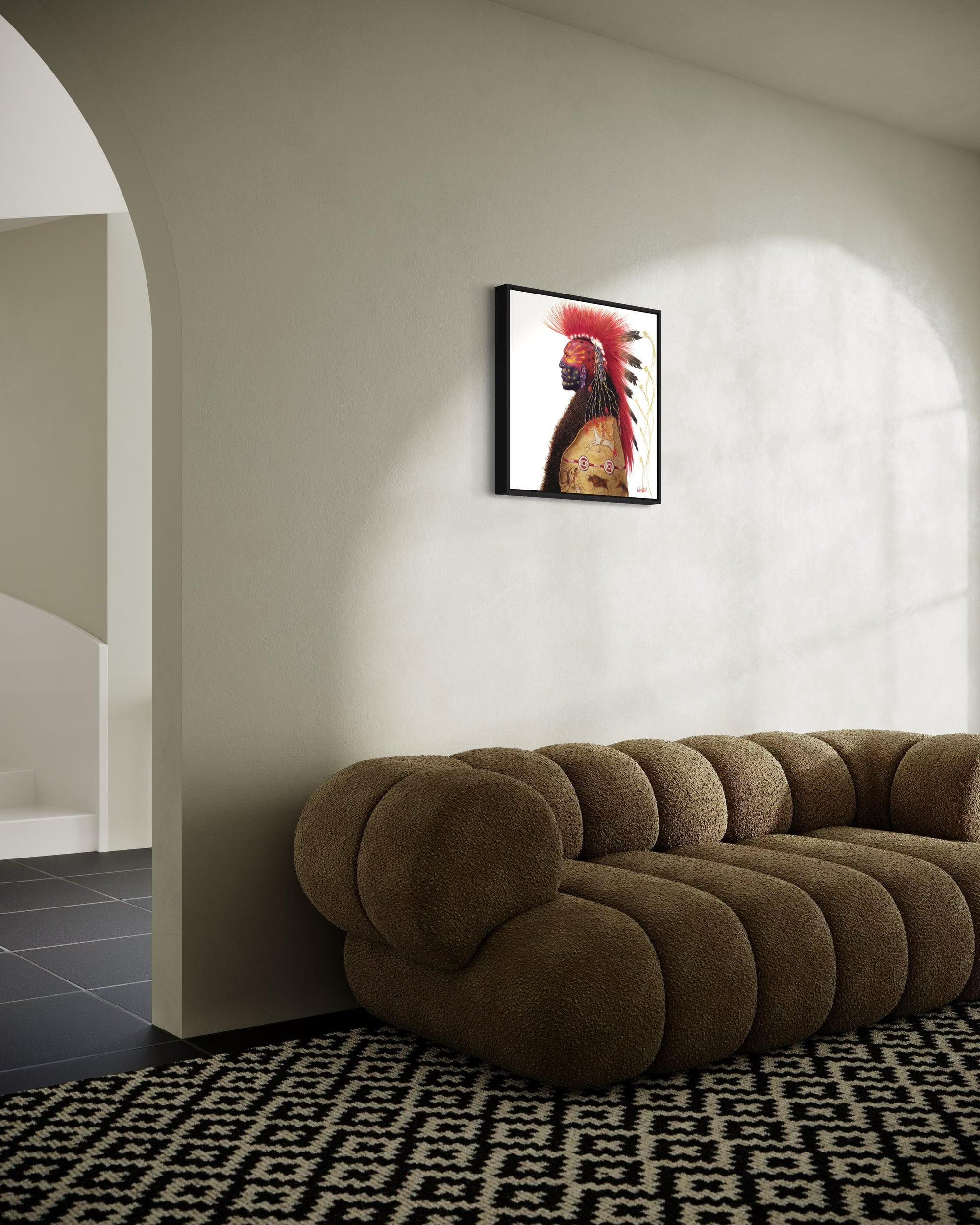 WOLF SHADOW | Luxe Collection Canvas Print