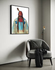 SITTING BULL | Luxe Collection Canvas Print
