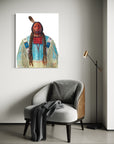 SITTING BULL | Luxe Collection Canvas Print