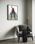 SITTING BULL | Luxe Collection Canvas Print