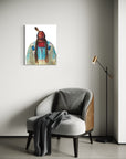SITTING BULL | Luxe Collection Canvas Print