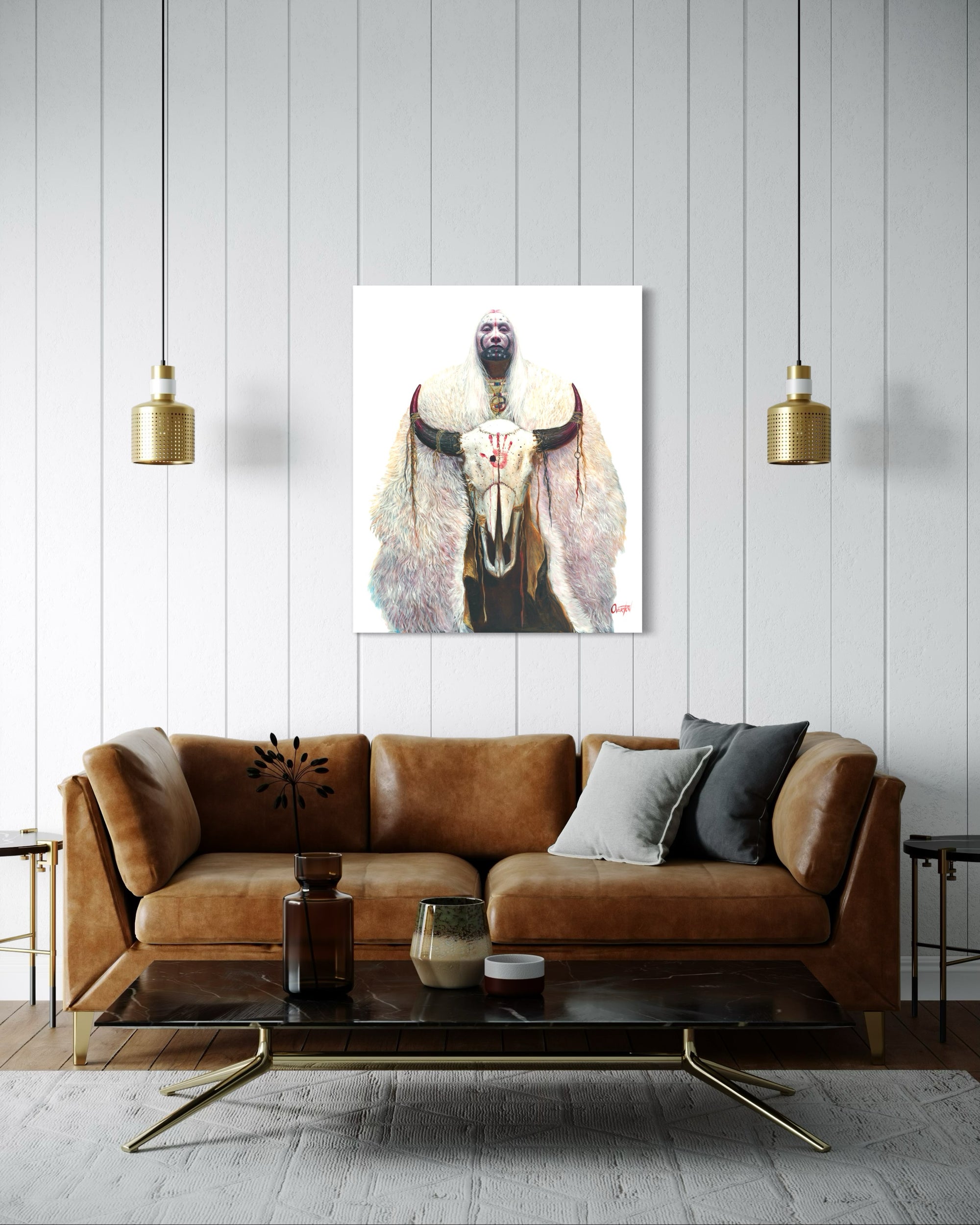 WHITE BUFFALO | Luxe Collection Canvas Print