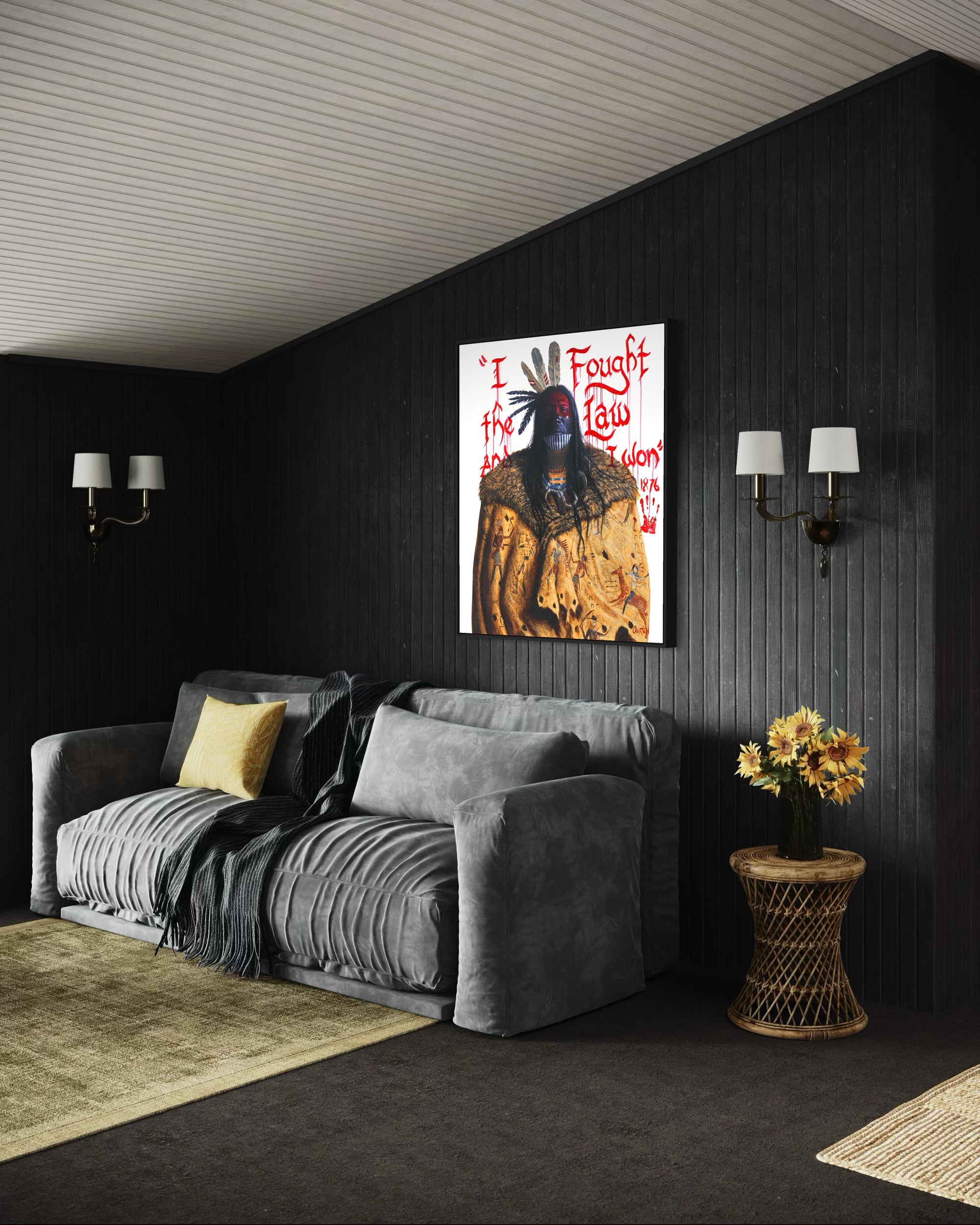 SPECIAL EDITION RAIN IN THE FACE | Luxe Collection Canvas Print