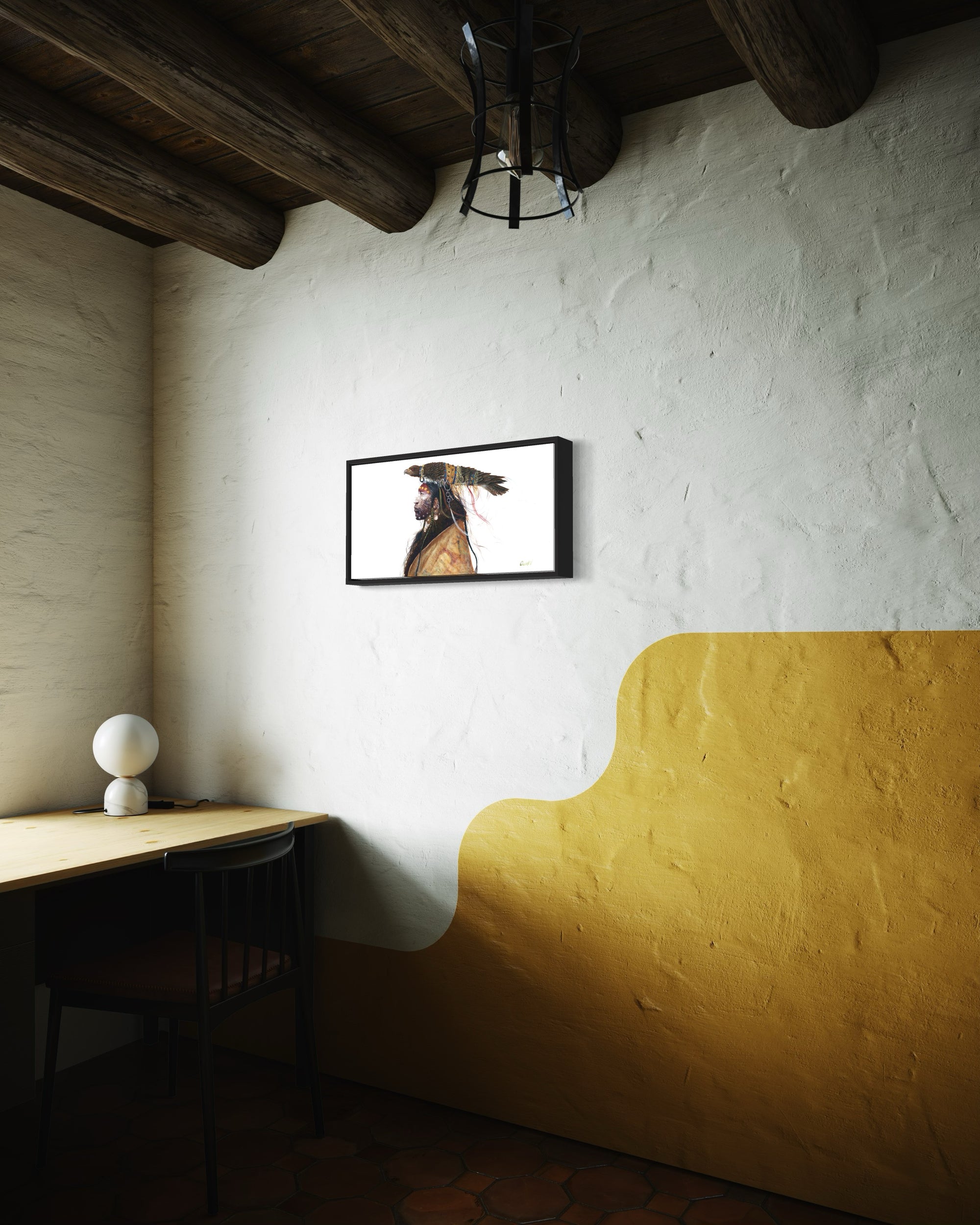 SPOTTED EAGLE | Luxe Collection Canvas Print