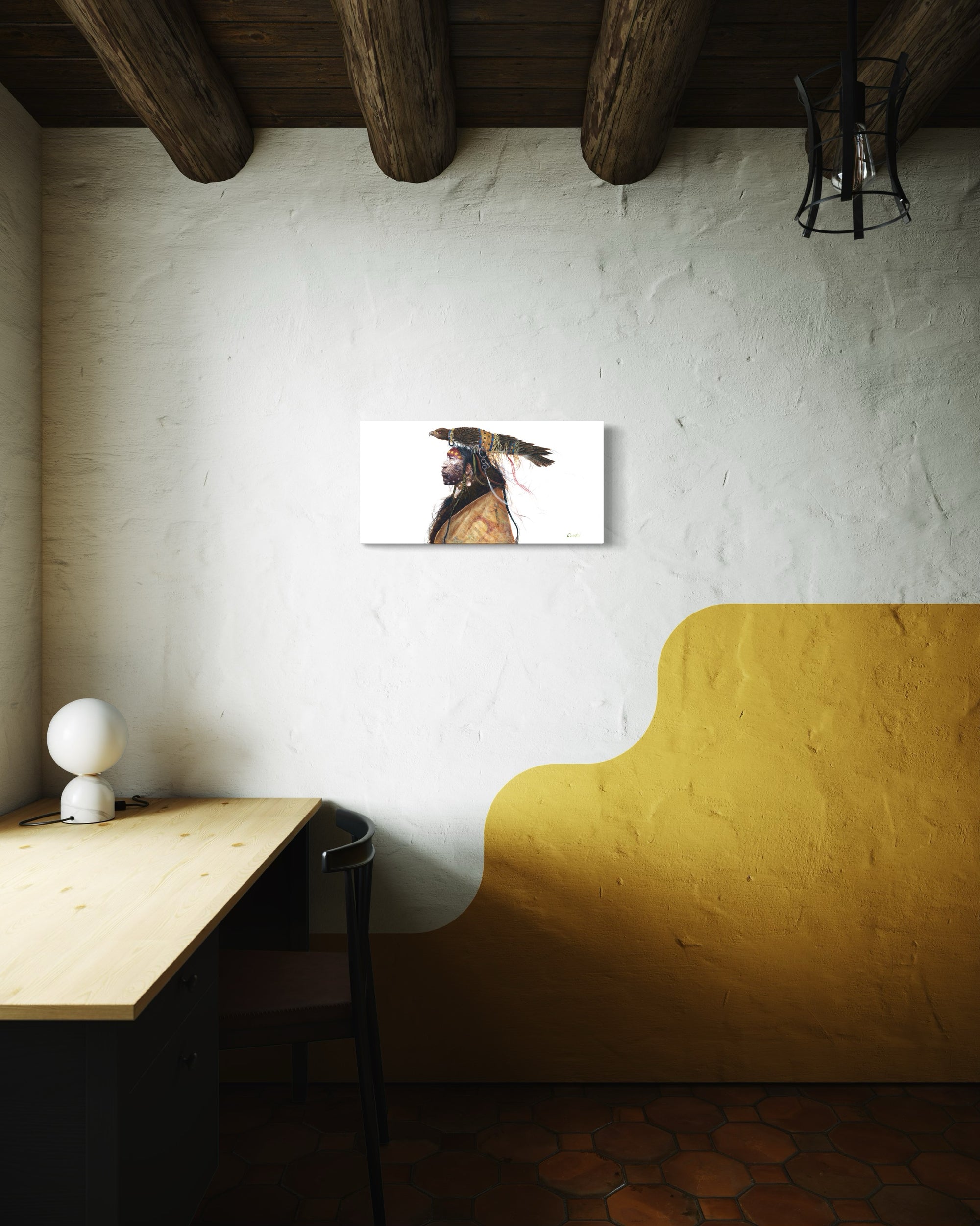 SPOTTED EAGLE | Luxe Collection Canvas Print