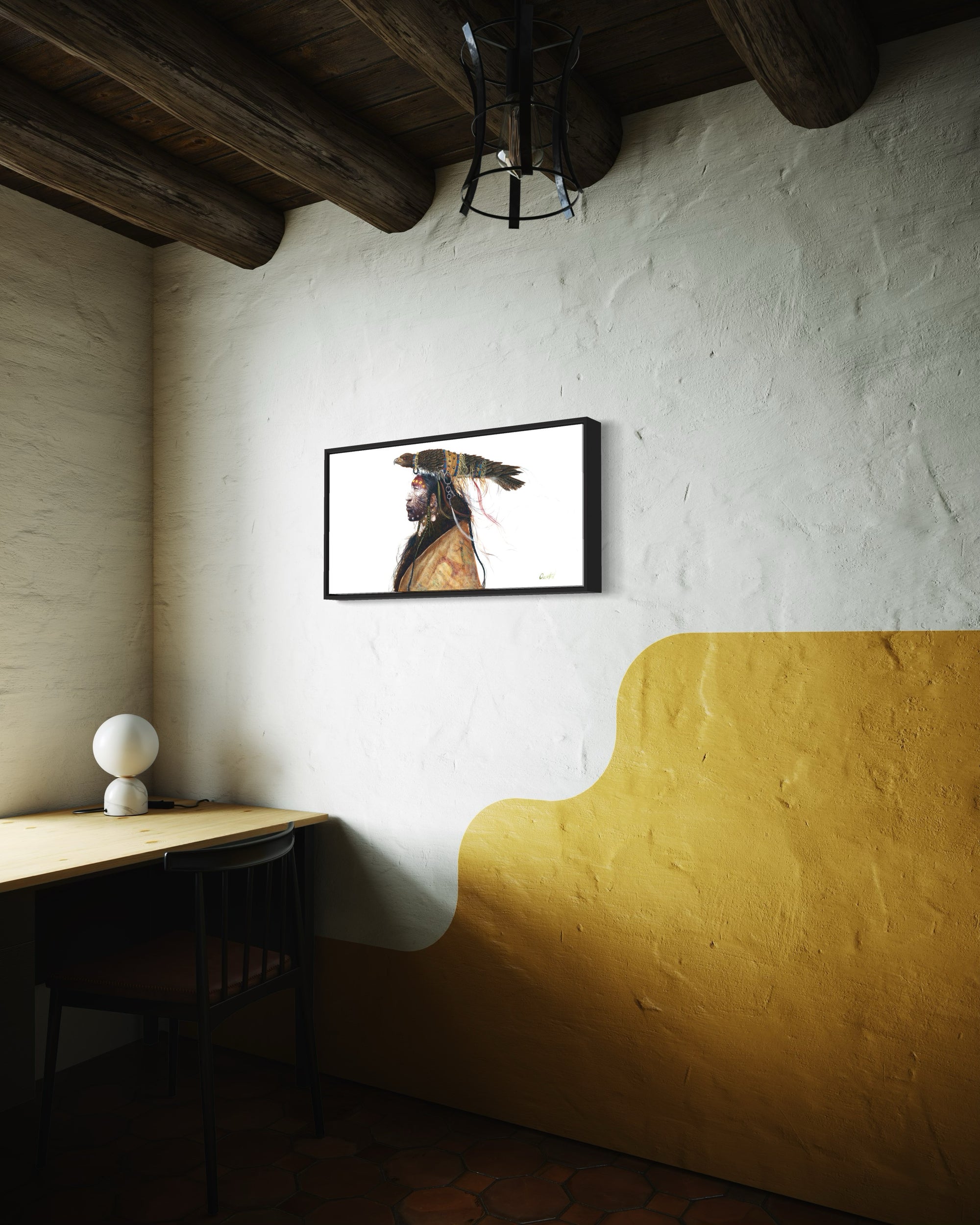 SPOTTED EAGLE | Luxe Collection Canvas Print