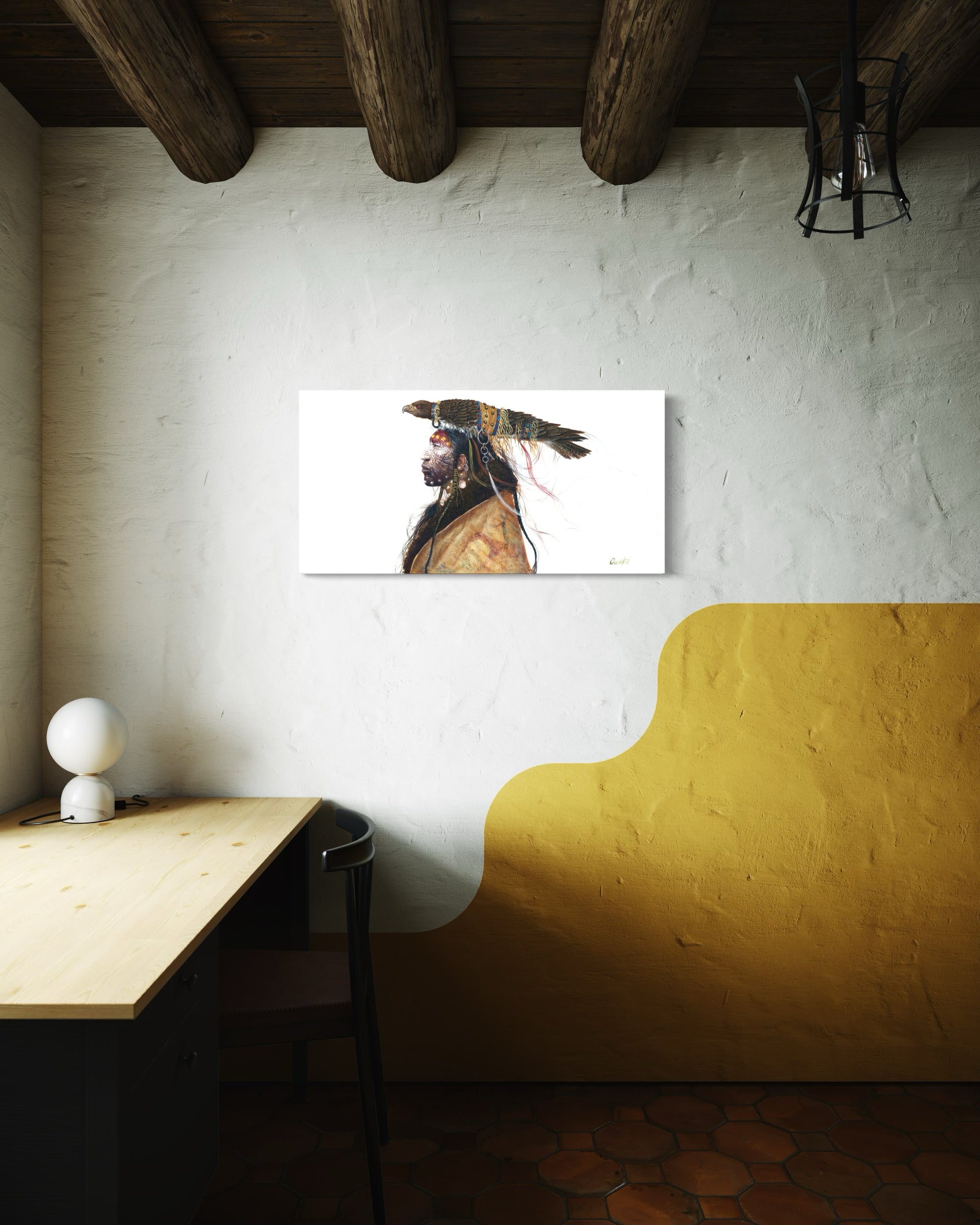 SPOTTED EAGLE | Luxe Collection Canvas Print