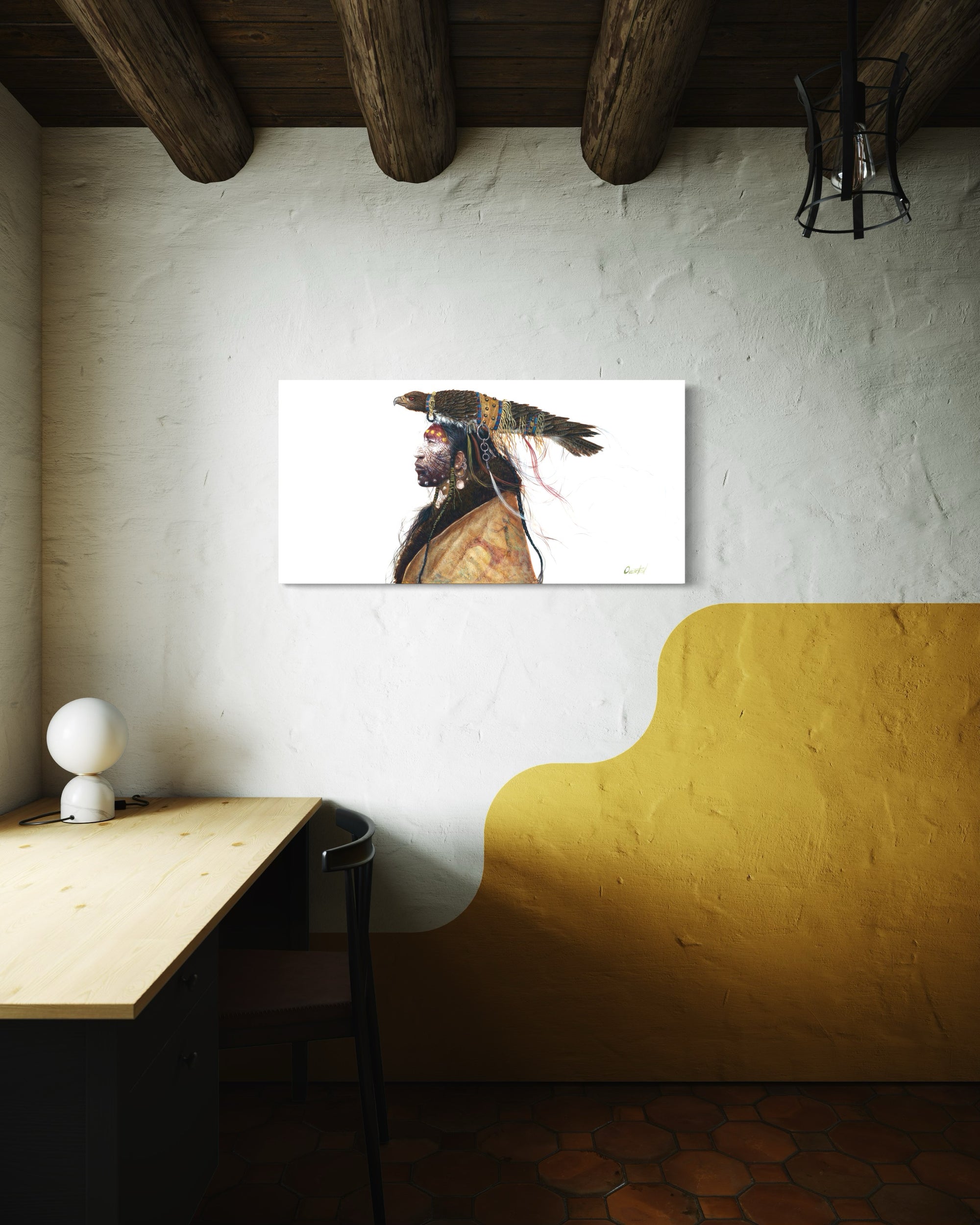 SPOTTED EAGLE | Luxe Collection Canvas Print