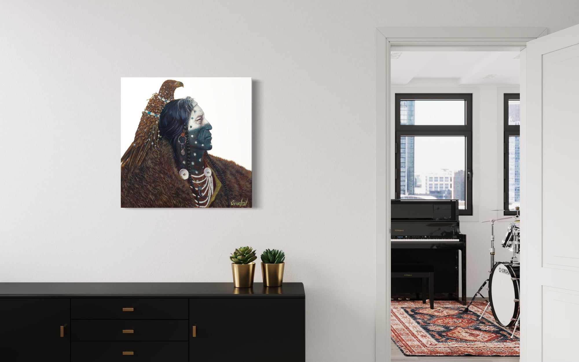 CONQUERING EAGLE | Luxe Collection Canvas Print
