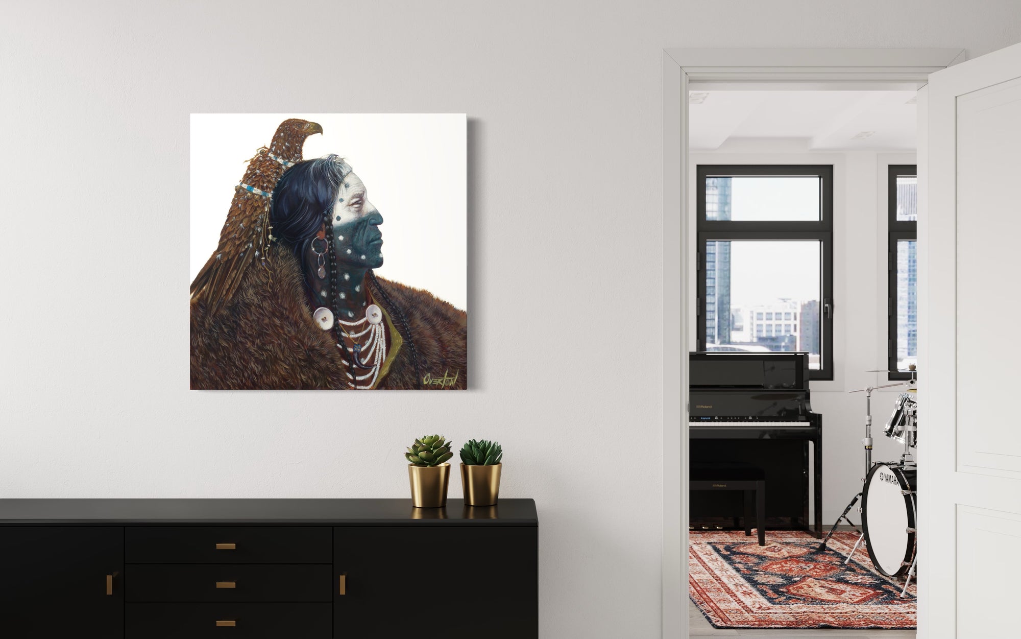 CONQUERING EAGLE | Luxe Collection Canvas Print