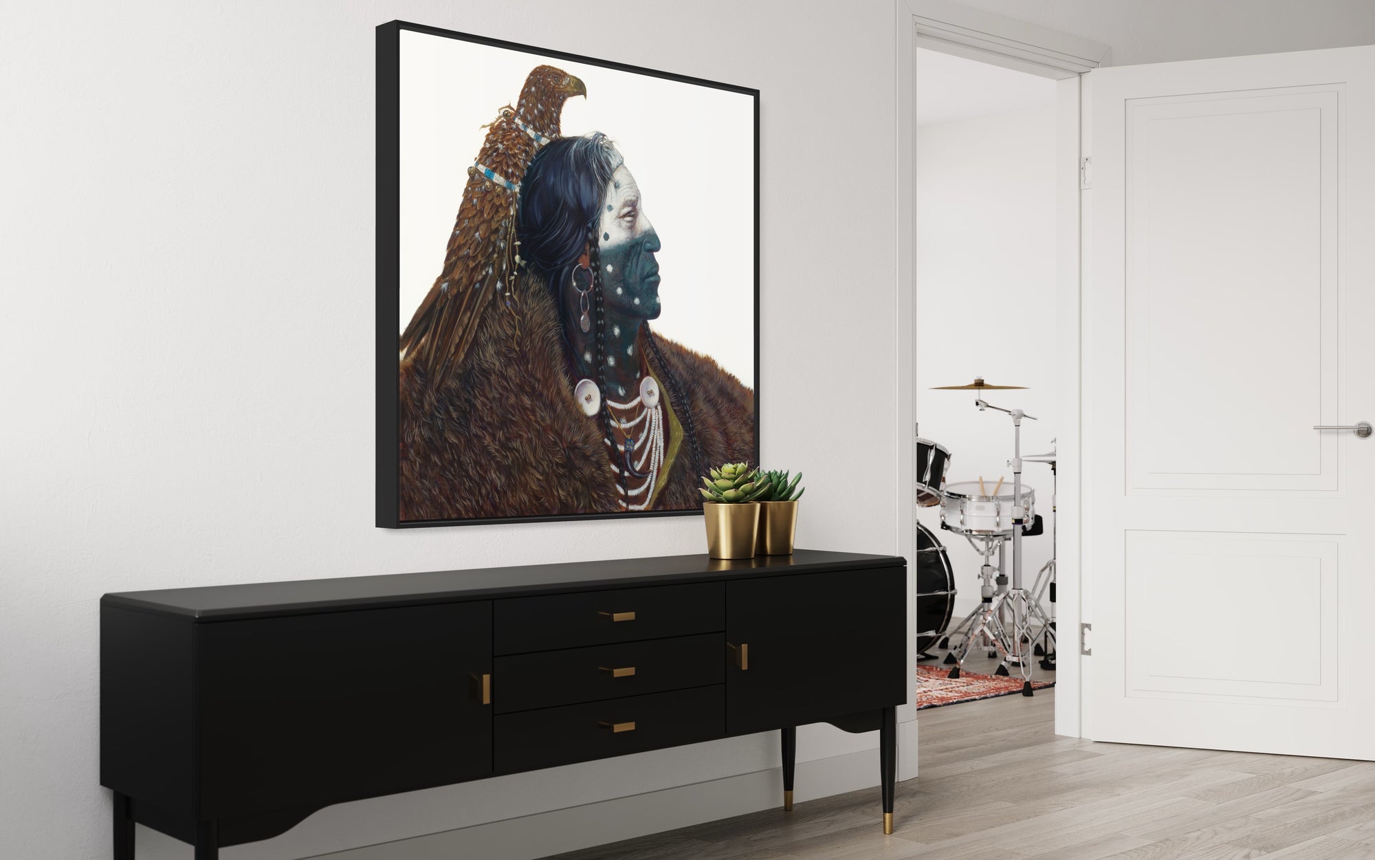 CONQUERING EAGLE | Luxe Collection Canvas Print