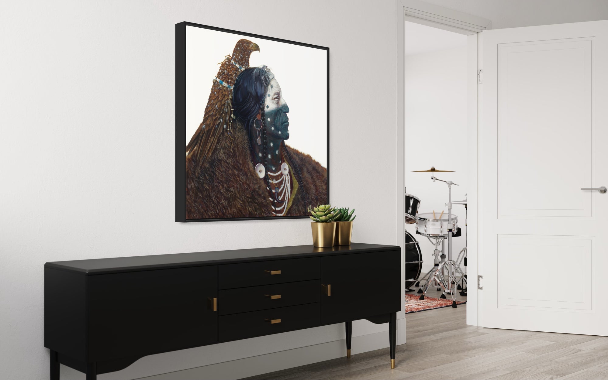 CONQUERING EAGLE | Luxe Collection Canvas Print