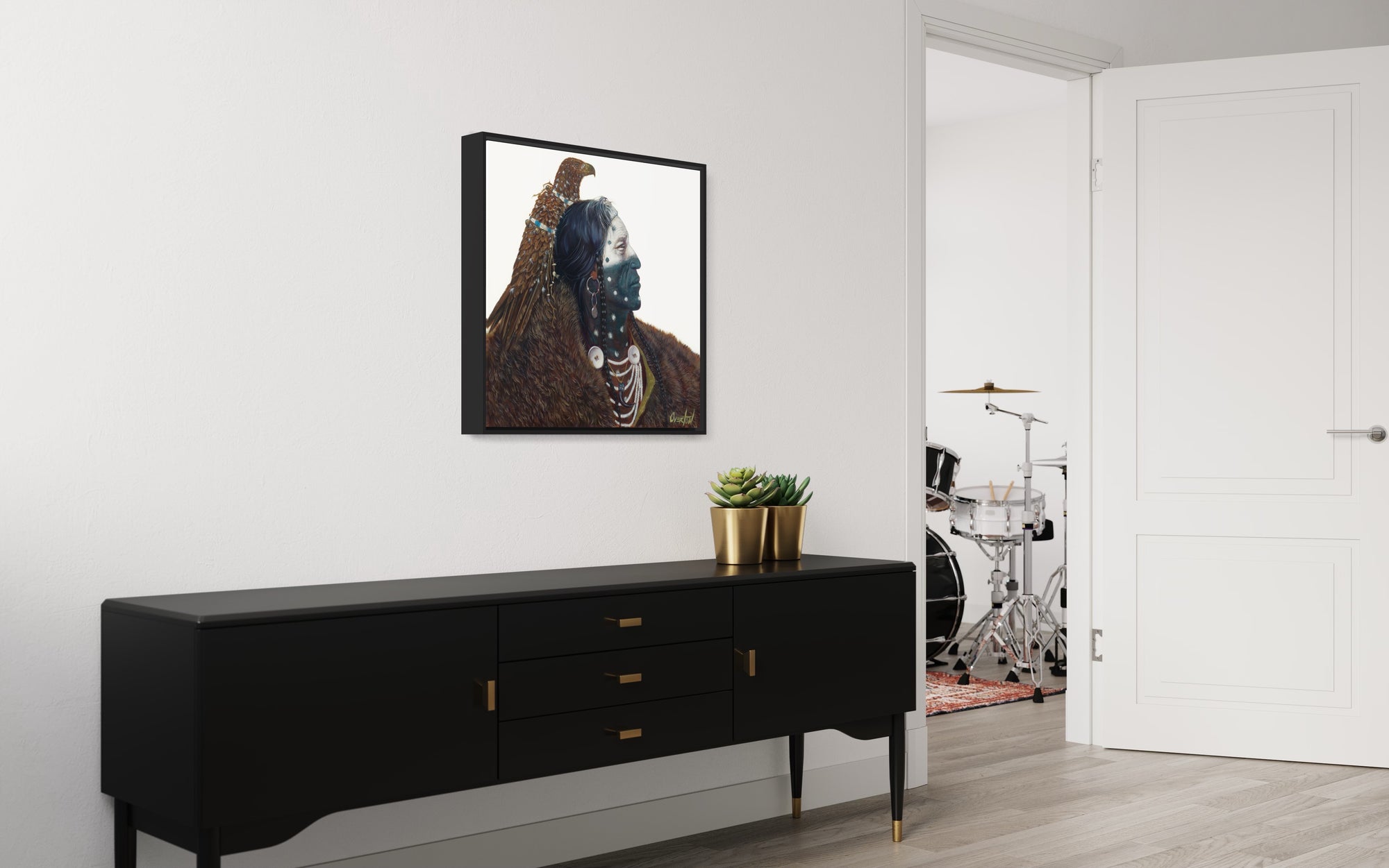CONQUERING EAGLE | Luxe Collection Canvas Print