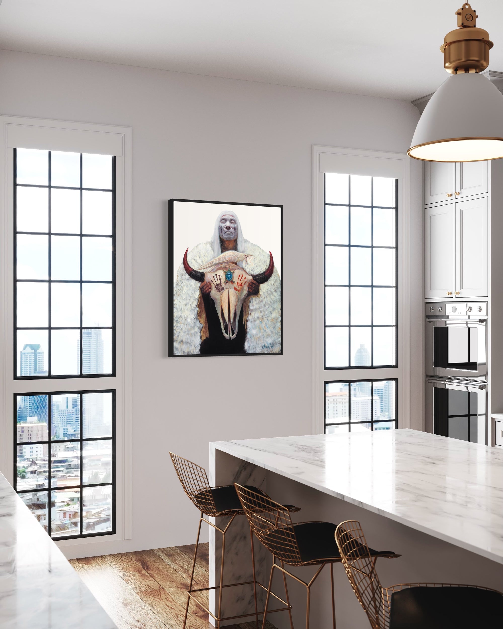 LIGHT PATH | Luxe Collection Canvas Print