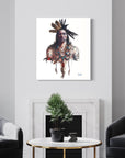 CROW HORSE | Luxe Collection Canvas Print
