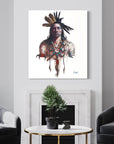 CROW HORSE | Luxe Collection Canvas Print