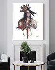 CROW HORSE | Luxe Collection Canvas Print