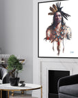 CROW HORSE | Luxe Collection Canvas Print
