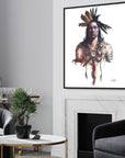 CROW HORSE | Luxe Collection Canvas Print