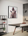 WHITE BUFFALO CALF WOMAN | Luxe Collection Canvas Print