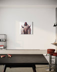 WHITE BUFFALO CALF WOMAN | Luxe Collection Canvas Print