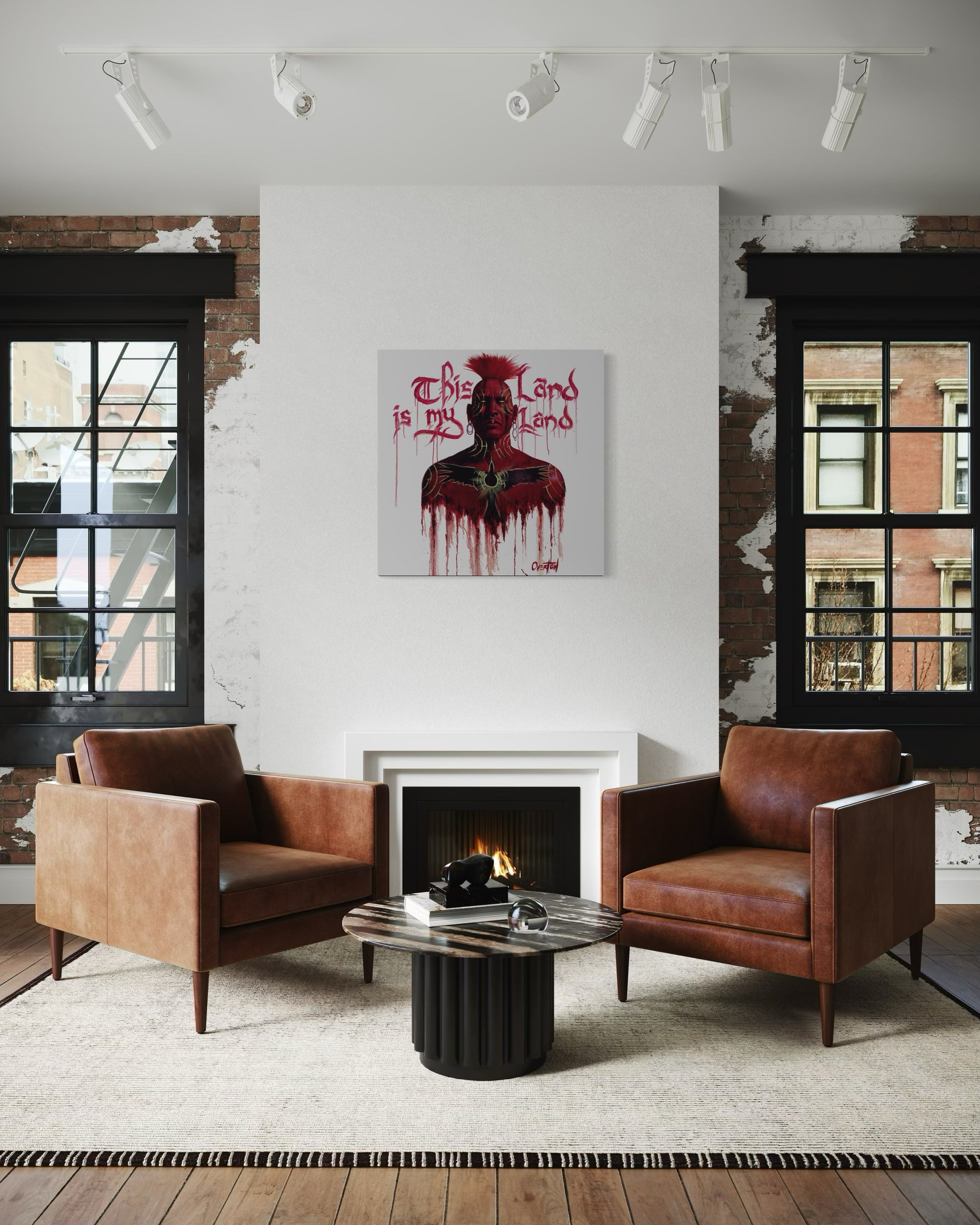 THIS LAND IS MY LAND | Luxe Collection Canvas Print
