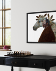 EAGLE AND HAIL | Luxe Collection Canvas Print