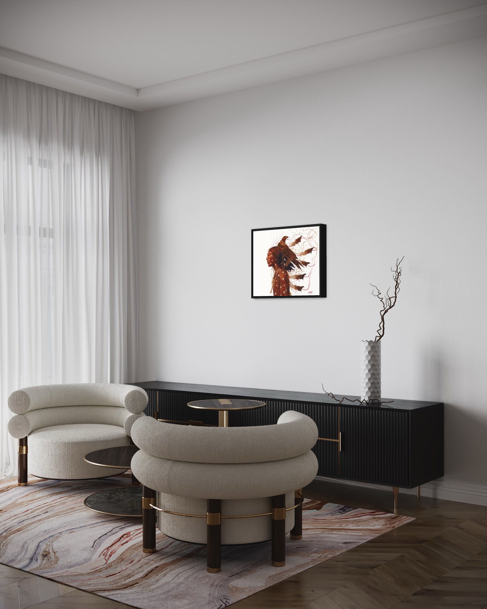 THE SAGA OF CRAZY HORSE | Luxe Collection Canvas Print