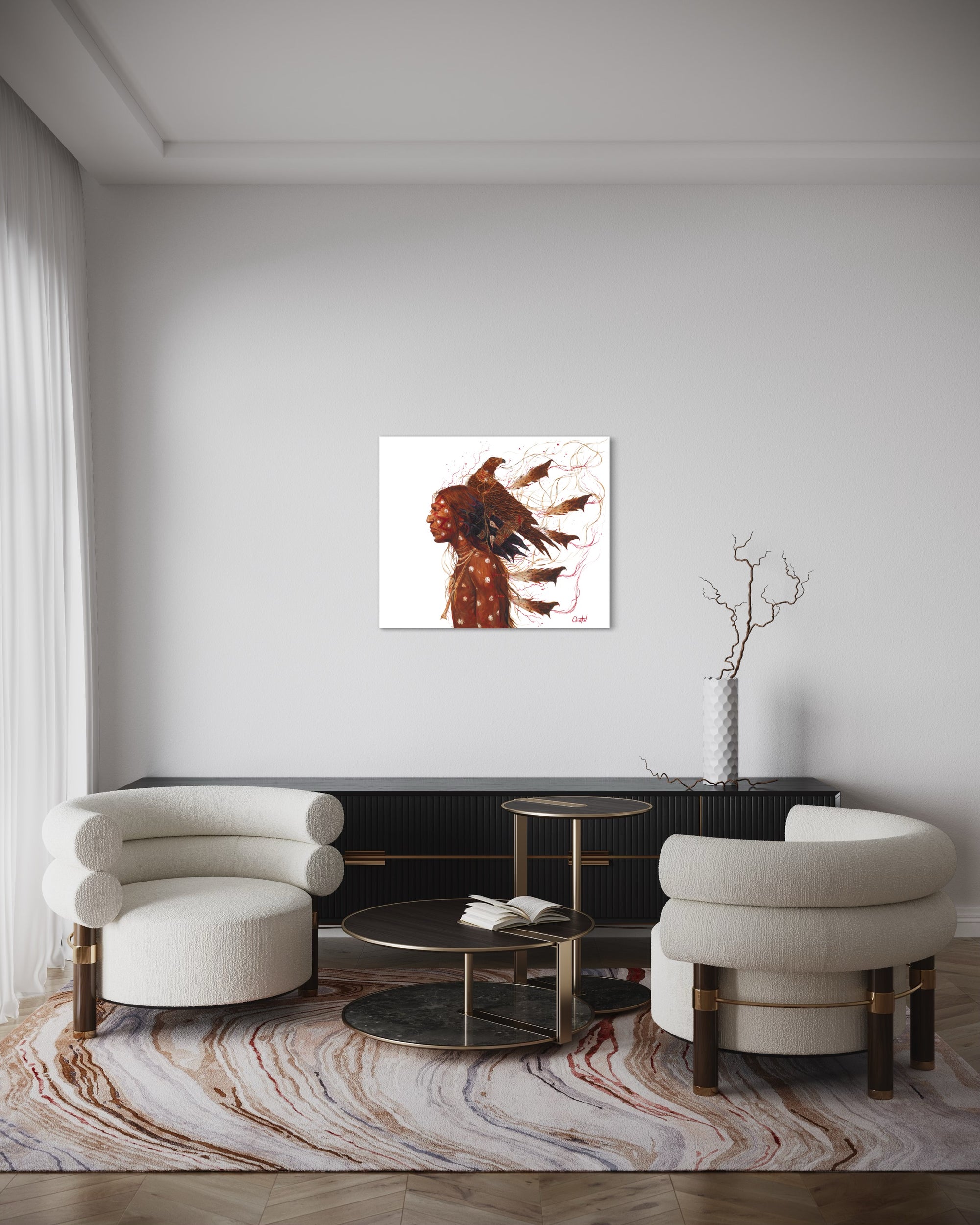 THE SAGA OF CRAZY HORSE | Luxe Collection Canvas Print
